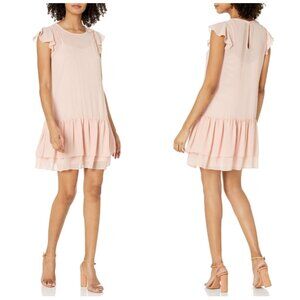 BGBGeneration Dress Sheath Flutter Sleeves Dress size S